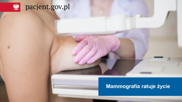 Zapraszamy panie w wieku 45 - 74 lat - bez skierowania - na bezpłatną mammografię w ramach programu profilaktyki raka piersi!