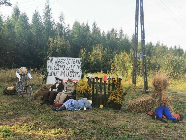 Serdecznie dziękujemy  wszystkim osobom zaangażowanym w przygotowanie witaczy dożynkowych, które pięknie przyozdobiły Naszą Gminę na Święto Plonów.