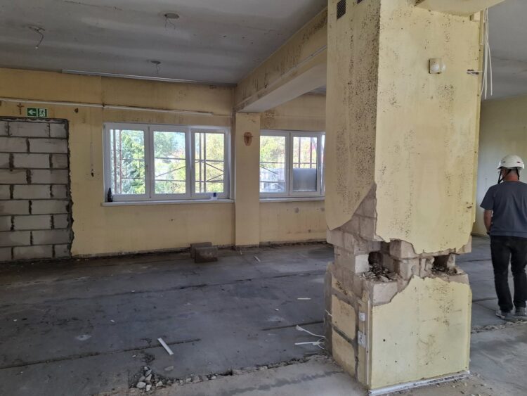  spotkanie związane z realizacją prac termomodernizacyjnych i rozbudową budynku pod adresem 15F