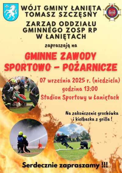 JUŻ JUTRO – Gminne Zawody Sportowo-Pożarnicze!