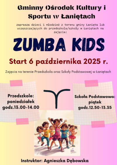 ZUMBA KIDS w Łaniętach!