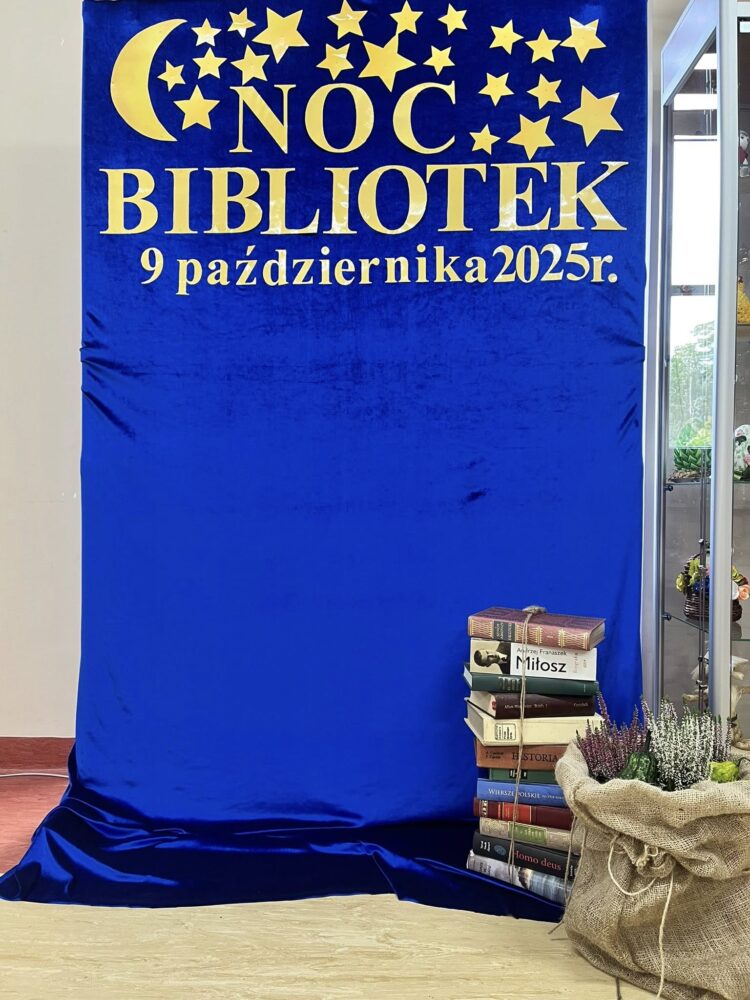W czwartek, 9 października, w naszej bibliotece odbyła się wyjątkowa Noc Bibliotek – pełna radości, zabawy i twórczej energii!