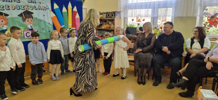 Pasowanie na Starszaka w Przedszkolu im. Kubusia Puchatka w Łaniętach!