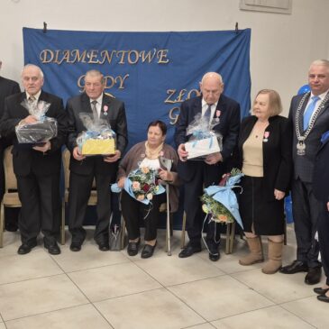 DIAMENTOWE I ZŁOTE GODY W GMINIE ŁANIĘTA