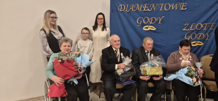 DIAMENTOWE I ZŁOTE GODY W GMINIE ŁANIĘTA