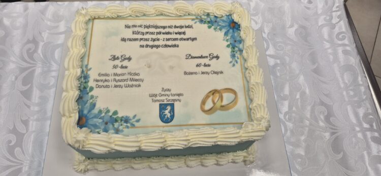 DIAMENTOWE I ZŁOTE GODY W GMINIE ŁANIĘTA