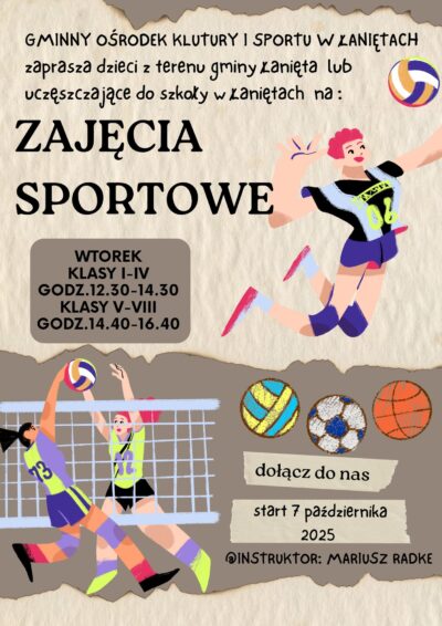 bezpłatne zajęcia sportowe