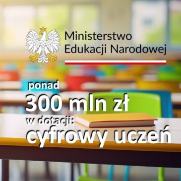 Gmina Łanięta wspiera rozwój najmłodszych!- „Cyfrowy Uczeń”