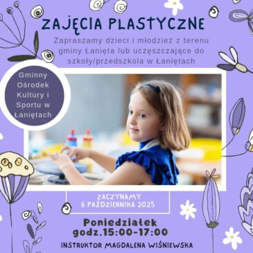 Zajęcia plastyczne w GOKiS Łanięta!