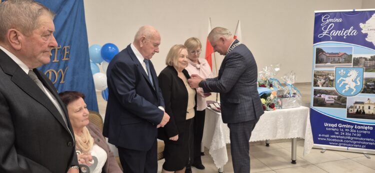 DIAMENTOWE I ZŁOTE GODY W GMINIE ŁANIĘTA