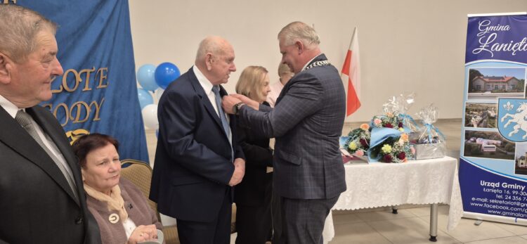 DIAMENTOWE I ZŁOTE GODY W GMINIE ŁANIĘTA