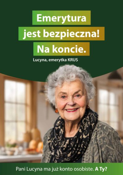 Kasa Rolniczego Ubezpieczenia Społecznego prowadzi obecnie kampanię informacyjną, której celem jest zachęcenie świadczeniobiorców Kasy i ich rodzin do odbierania świadczeń na rachunek bankowy, zamiast w formie gotówkowej.