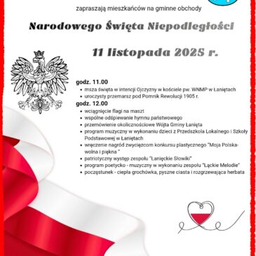 11 listopada Narodowe Święto Niepodległości