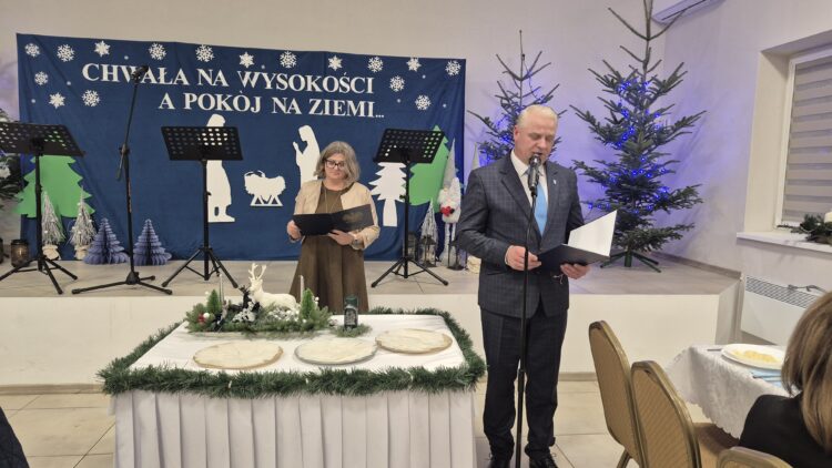 Spotkanie Wigilijne w Gminie Łanięta 2025 r.
