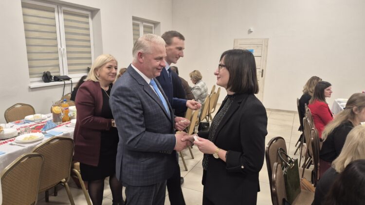 Spotkanie Wigilijne w Gminie Łanięta 2025 r.