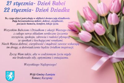 Życzenia z okazji Dnia Babci i Dziadka