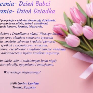 Życzenia z okazji Dnia Babci i Dziadka
