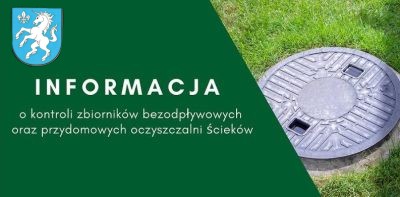 Kontrole zbiorników bezodpływowych i przydomowych oczyszczalni ścieków