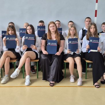 Zakończenie roku szkolnego 2025/2026 w Szkole Podstawowej im. Kornela Makuszyńskiego w Łaniętach