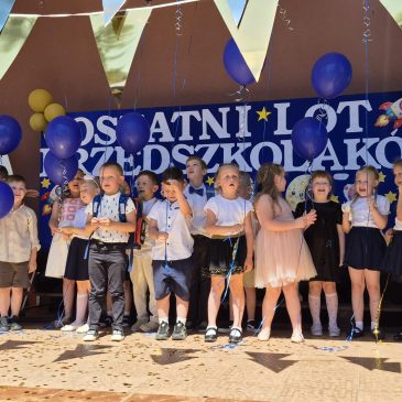 Zakończenie roku szkolnego 2025/2026 w Przedszkolu Lokalnym im. Kubusia Puchatka w Łaniętach.