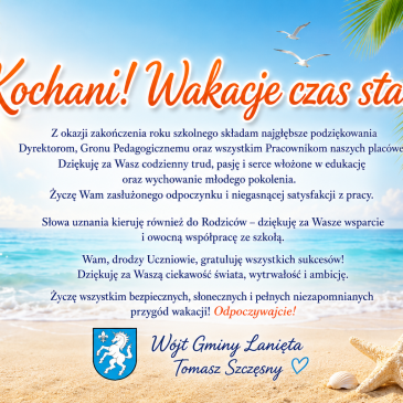 Zakończenie roku szkolnego – życzenia